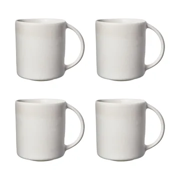Sandsbro taza offwhite, 30 cl, 4-pack - Scandi Living