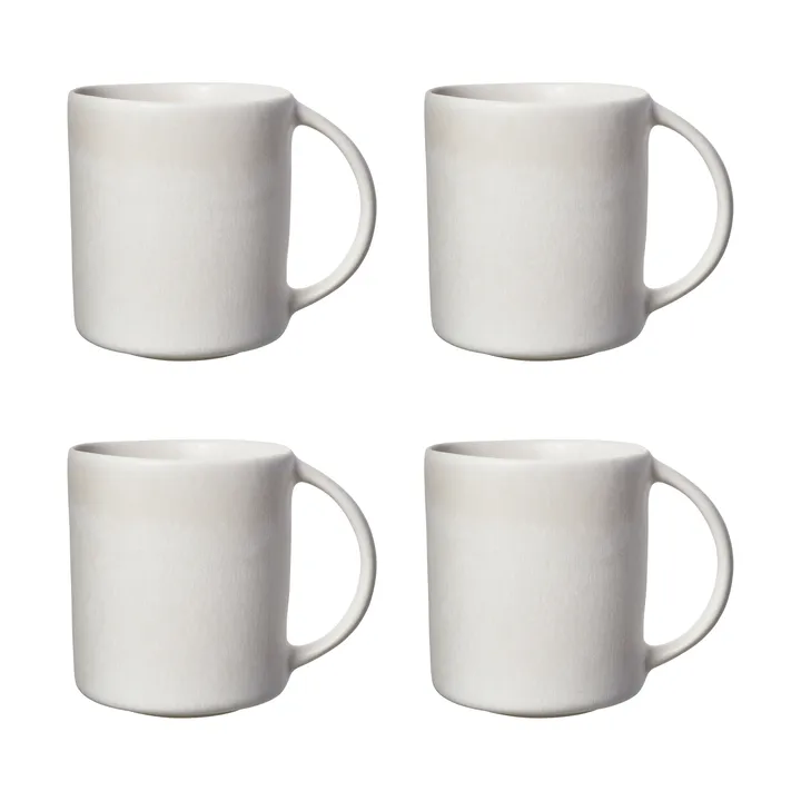 Sandsbro taza offwhite, 30 cl, 4-pack - Scandi Living