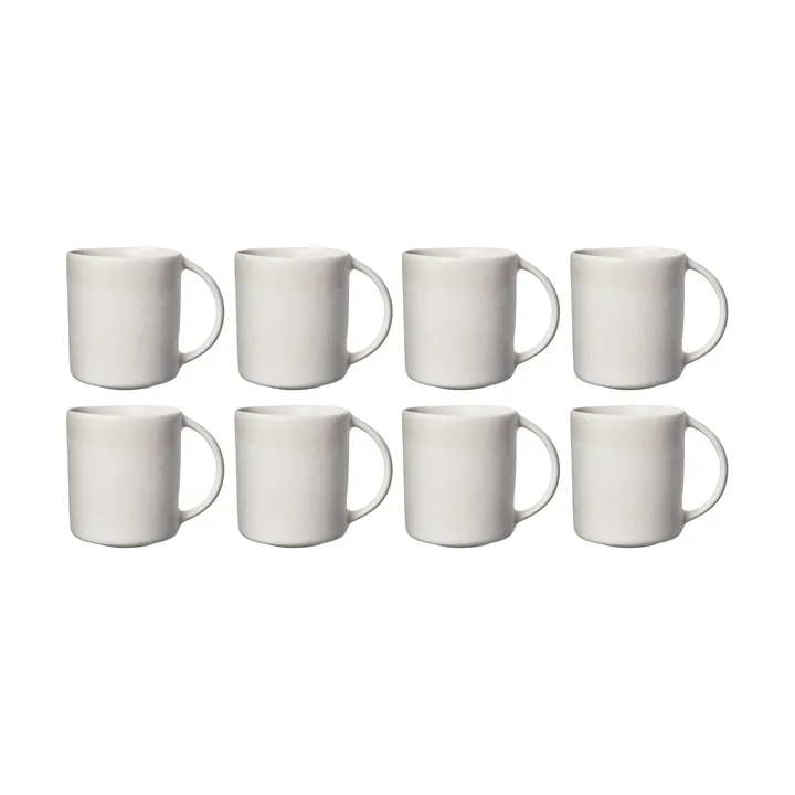 Sandsbro taza offwhite, 30 cl, 8-pack - Scandi Living