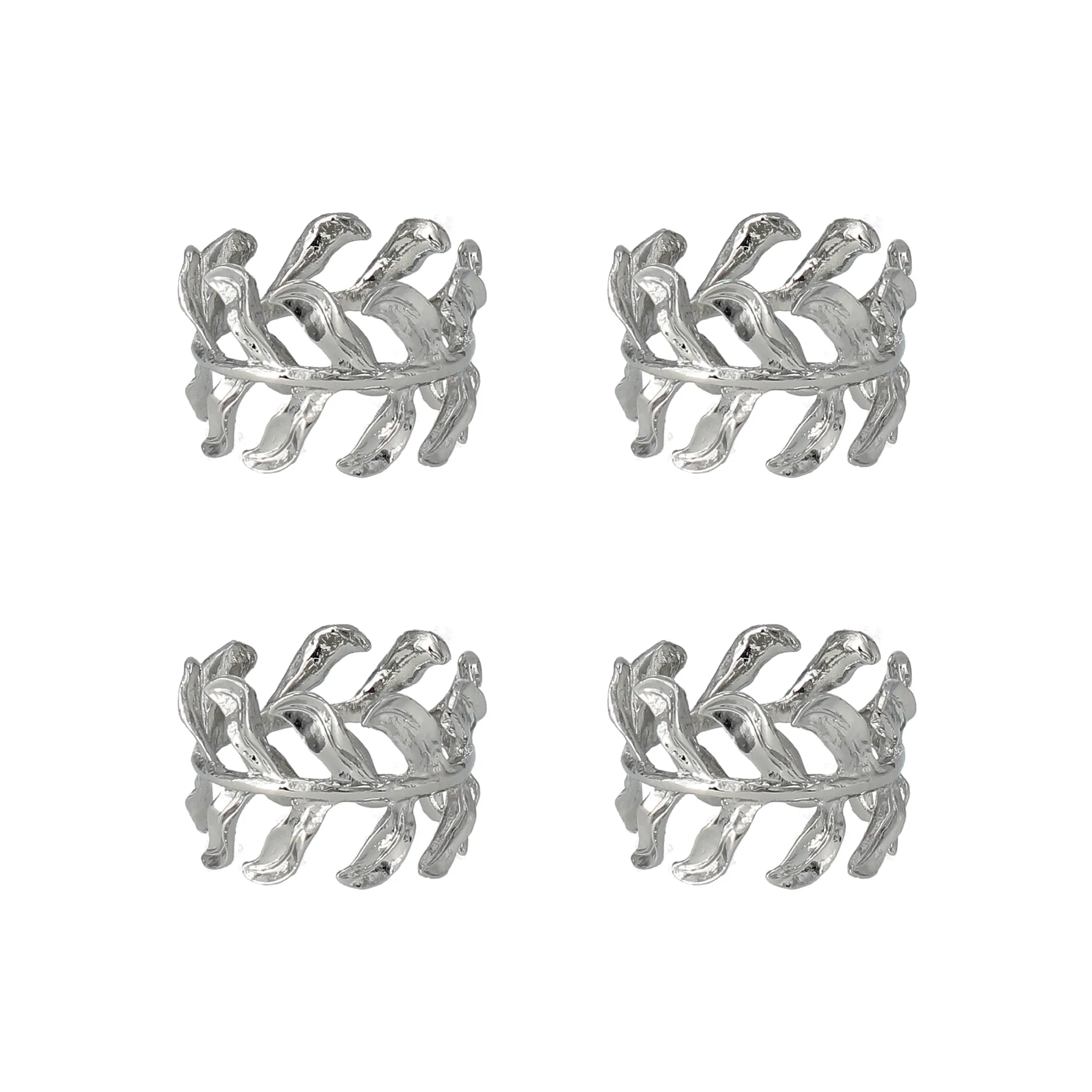 Servilletero Vine Ø4,7 cm 4-pack, Aleación de zinc Scandi Living