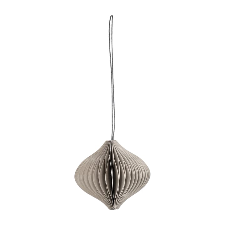 Set de 4 bolas de Navidad Onion, Beige Scandi Living