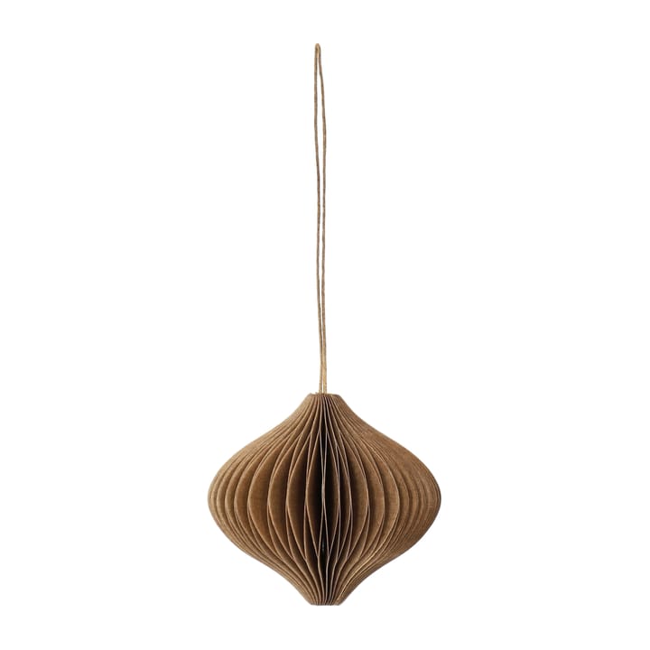 Set de 4 bolas de Navidad Onion, Crudo Scandi Living