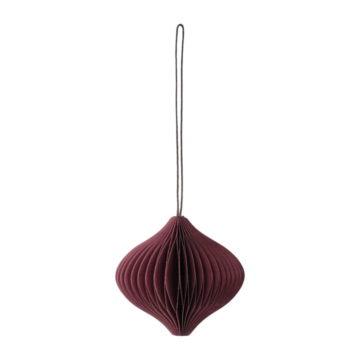 Set de 4 bolas de Navidad Onion, Rojo Scandi Living