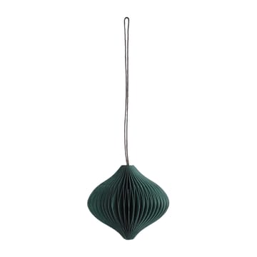 Set de 4 bolas de Navidad Onion - Verde musgo - Scandi Living