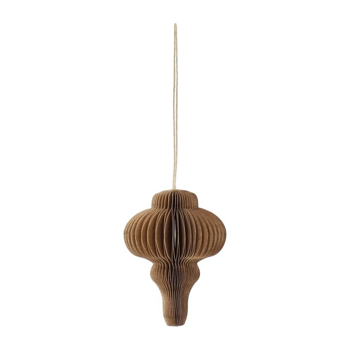 Set de 4 bolas de Navidad Spira, Crudo Scandi Living