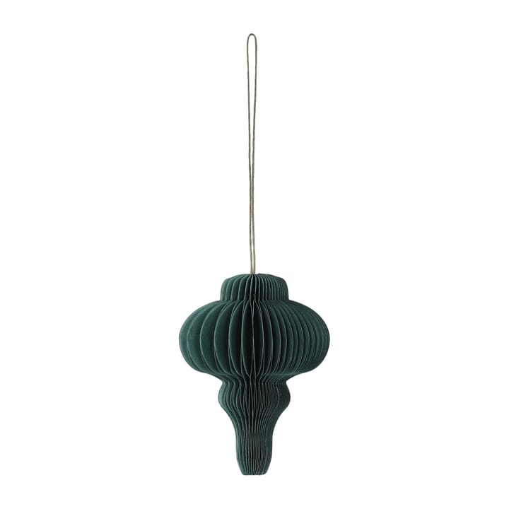 Set de 4 bolas de Navidad Spira, Verde musgo Scandi Living