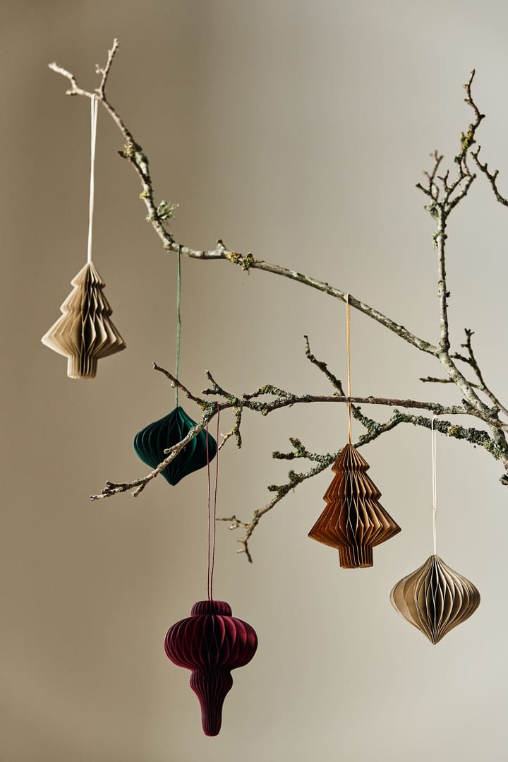 Set de 4 bolas de Navidad Tree - Beige - Scandi Living