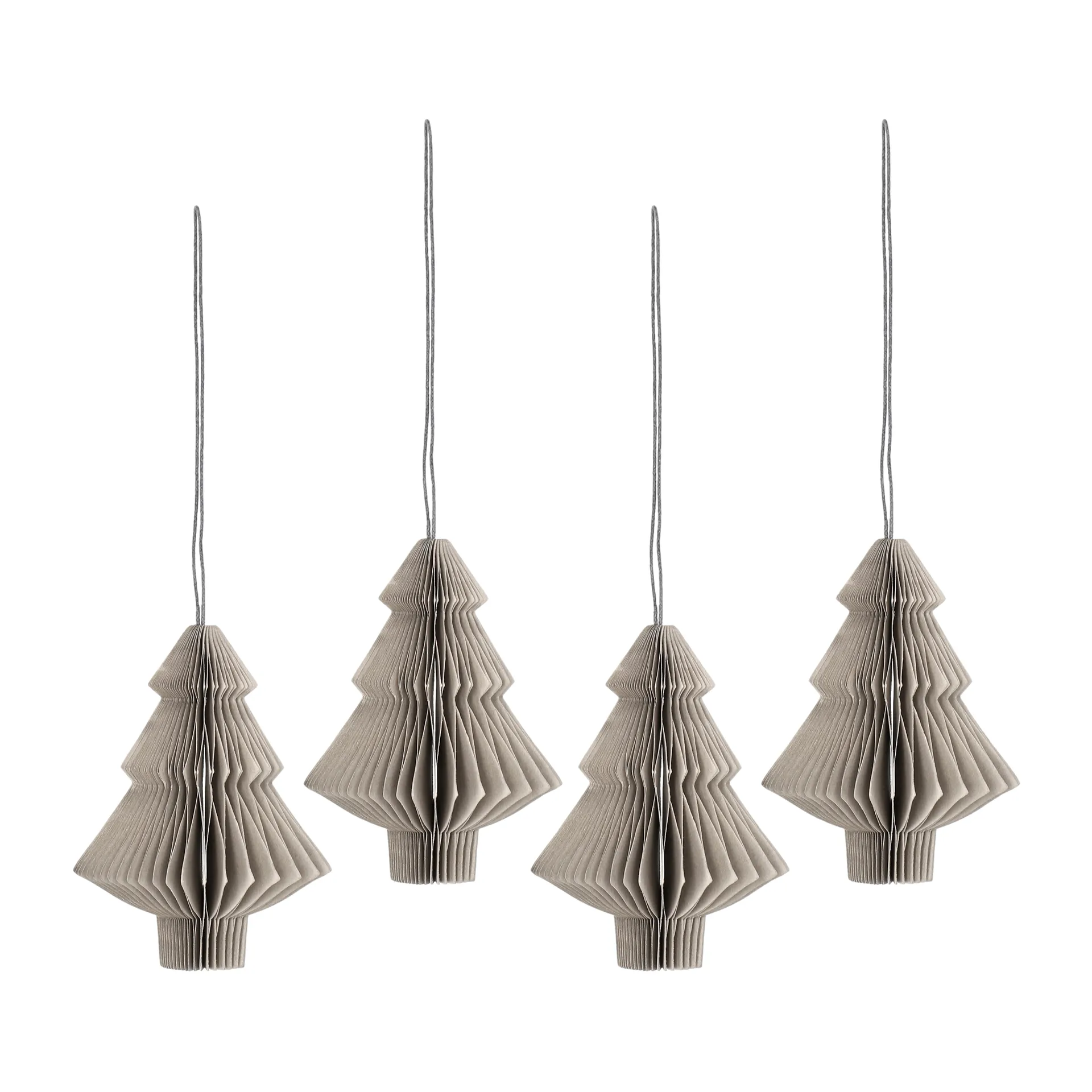 Set de 4 bolas de Navidad Tree, Beige Scandi Living