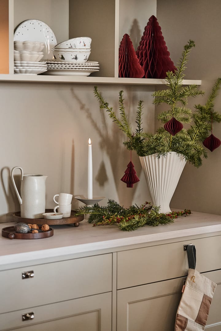 Set de 4 bolas de Navidad Tree, Rojo Scandi Living