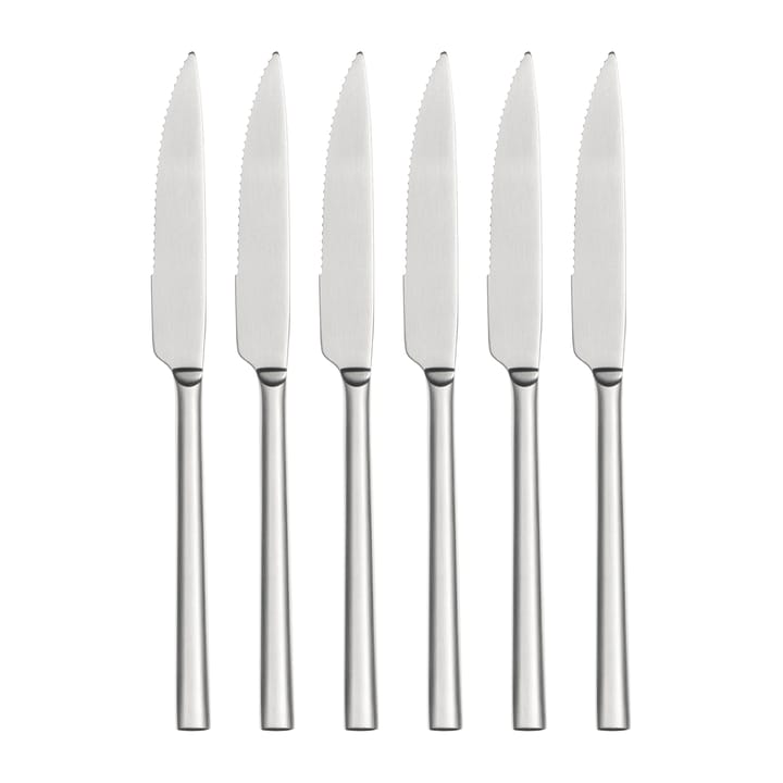 Set de 6 cuchillos de carne Coast - acero inoxidable - Scandi Living