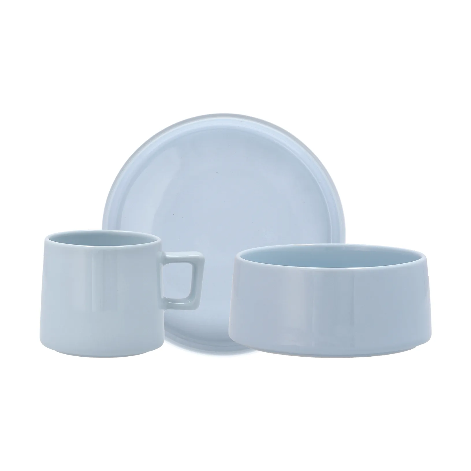 Set de desayuno Taper 12 piezas - Azul claro Scandi Living