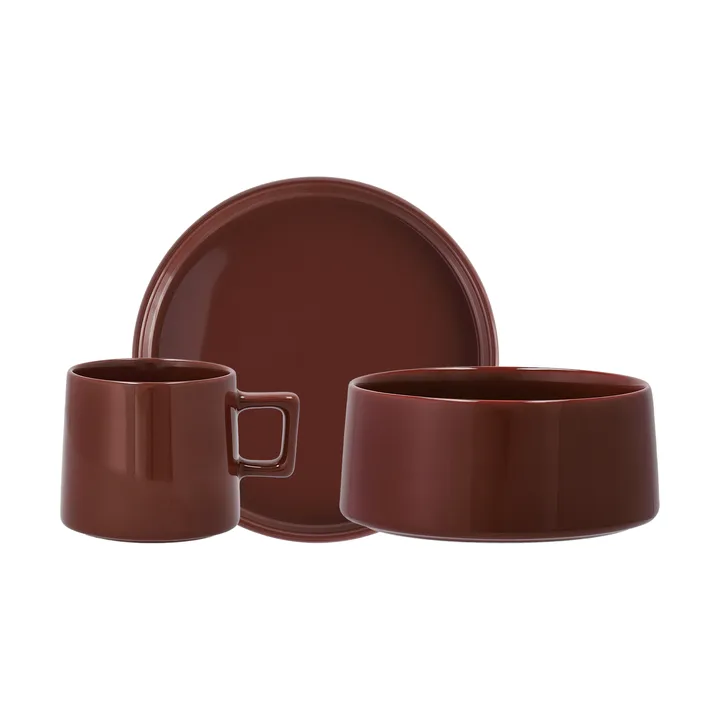 Set de desayuno Taper 12 piezas - Rojo - Scandi Living