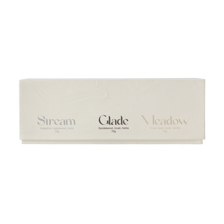 Set de regalo Vela aromática paquete de 3
 Scandi Living