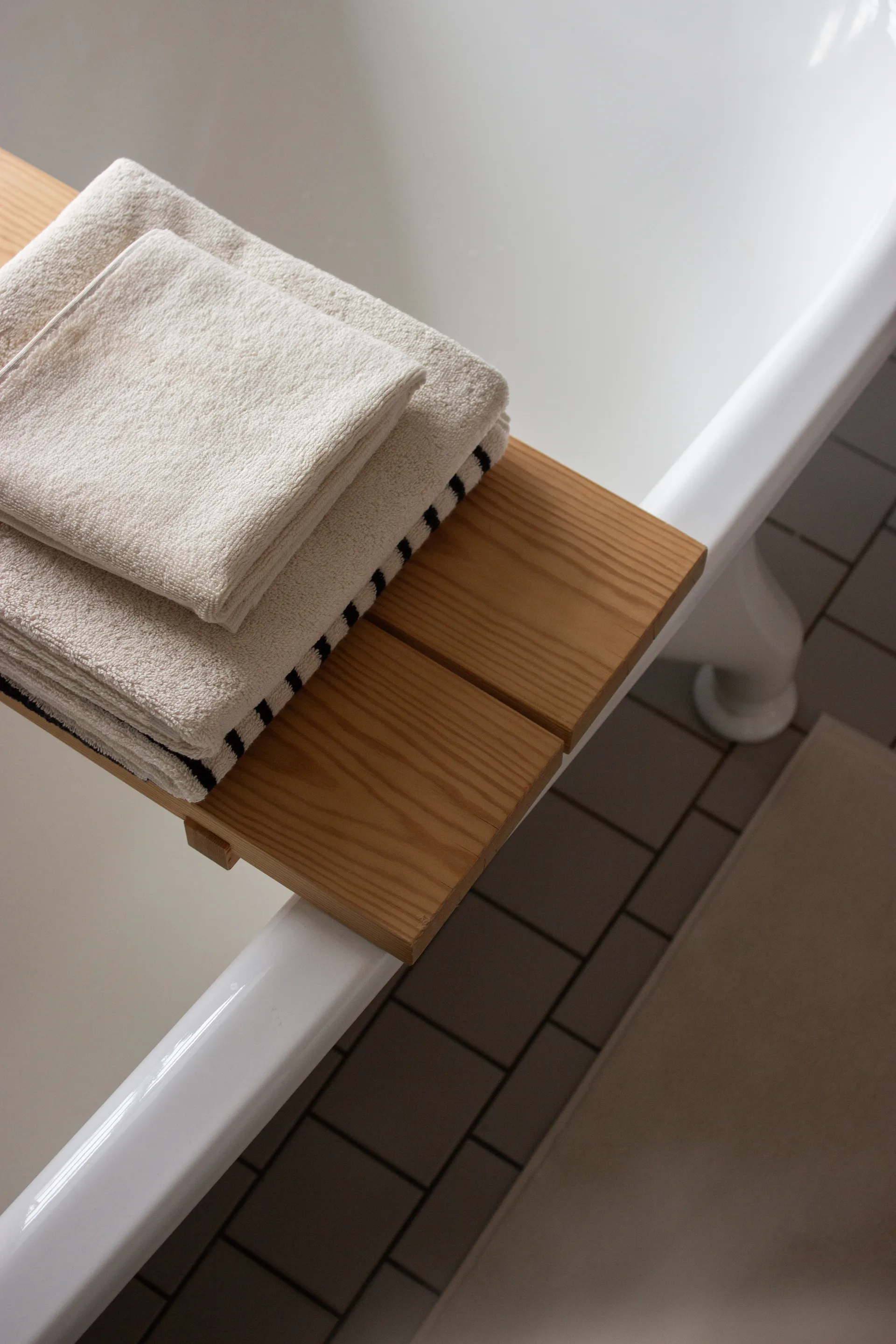 Set de toallas Drift, 4 piezas - Blanco Scandi Living