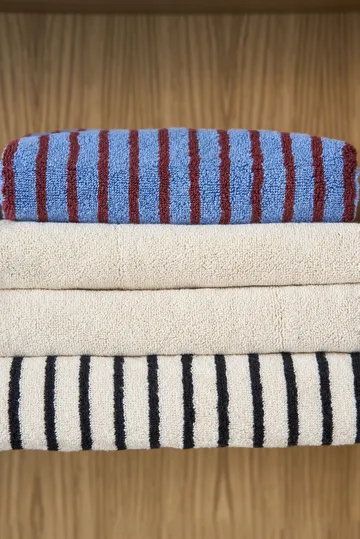 Set de toallas Drift, 4 piezas - Blanco - Scandi Living