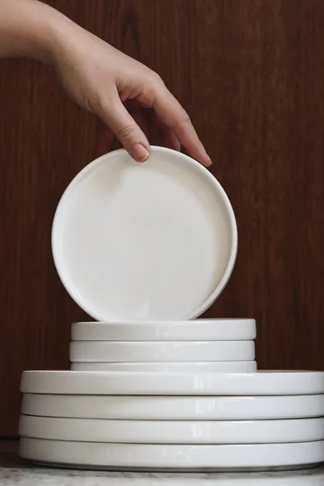 Set de vajilla Taper 12 piezas - Blanco - Scandi Living