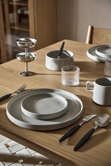 Set de vajilla Taper 12 piezas - Gris claro - Scandi Living