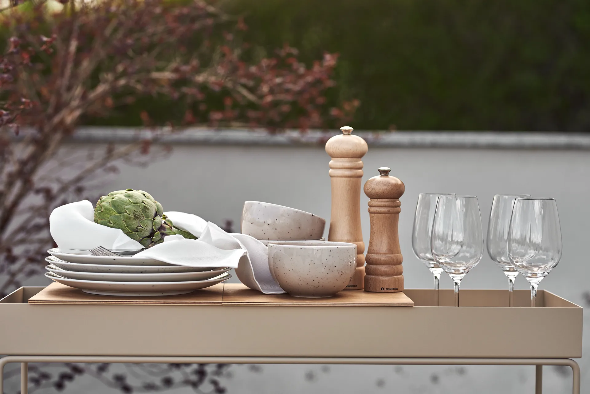 Set inicial Freckle 18 piezas - Beige Scandi Living