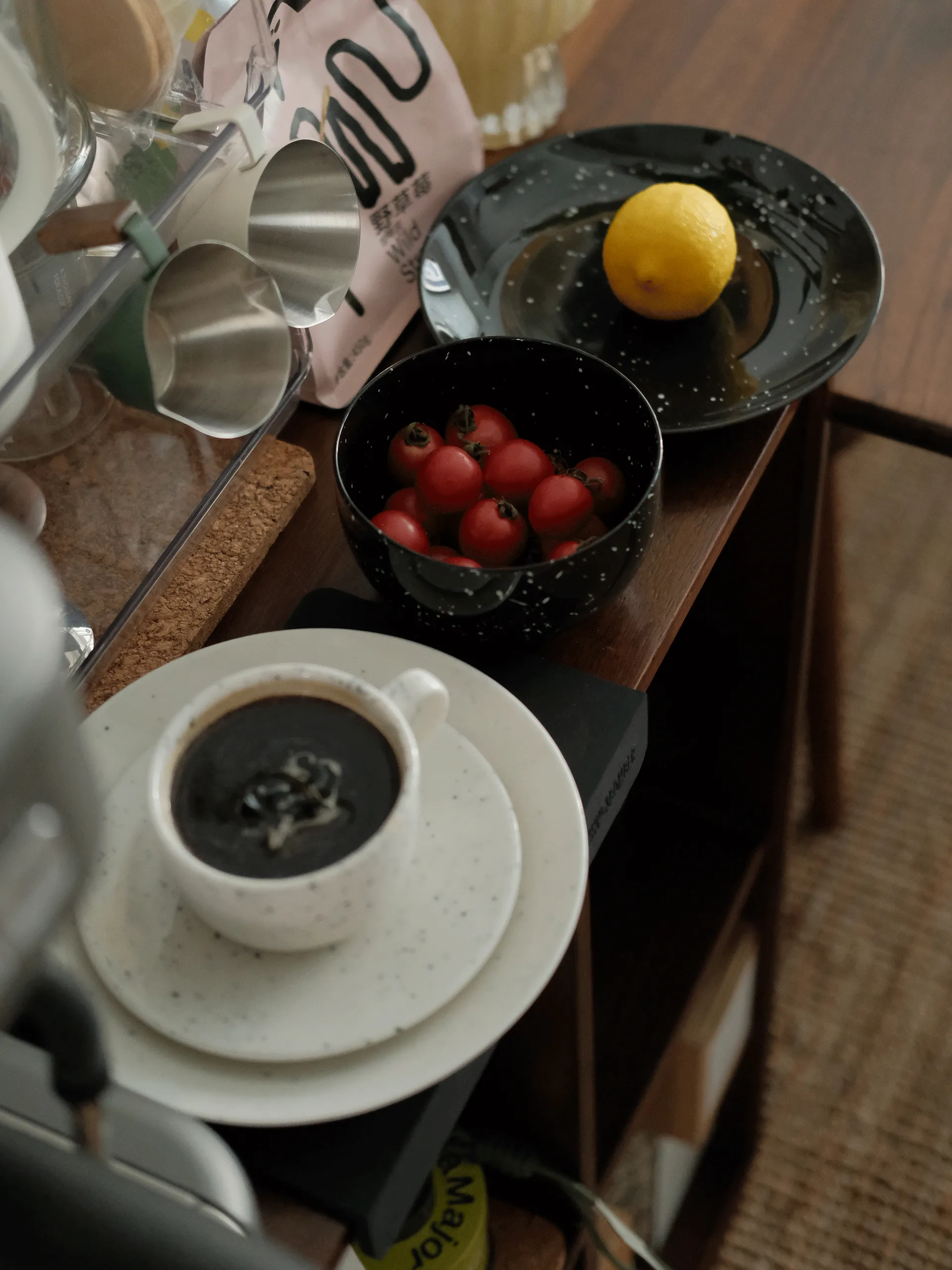 Set inicial Freckle 18 piezas - Negro Scandi Living