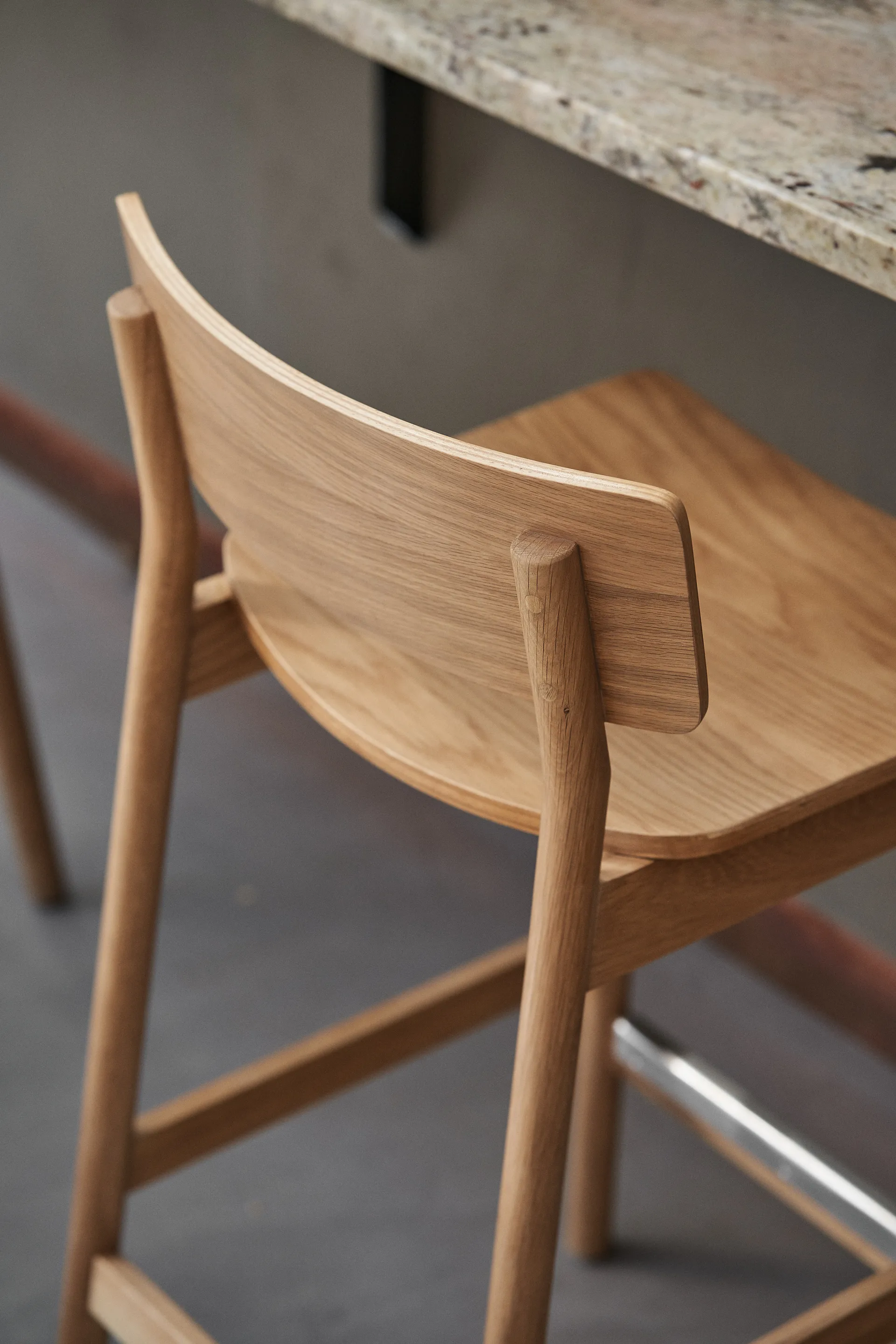 Taburete de bar Horizon 67 cm, Laqurered oak Scandi Living