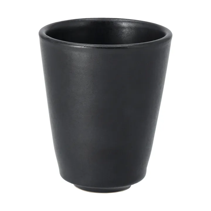 Taza cappuccino Terra - Negro de gres, 14,5 cl - Scandi Living
