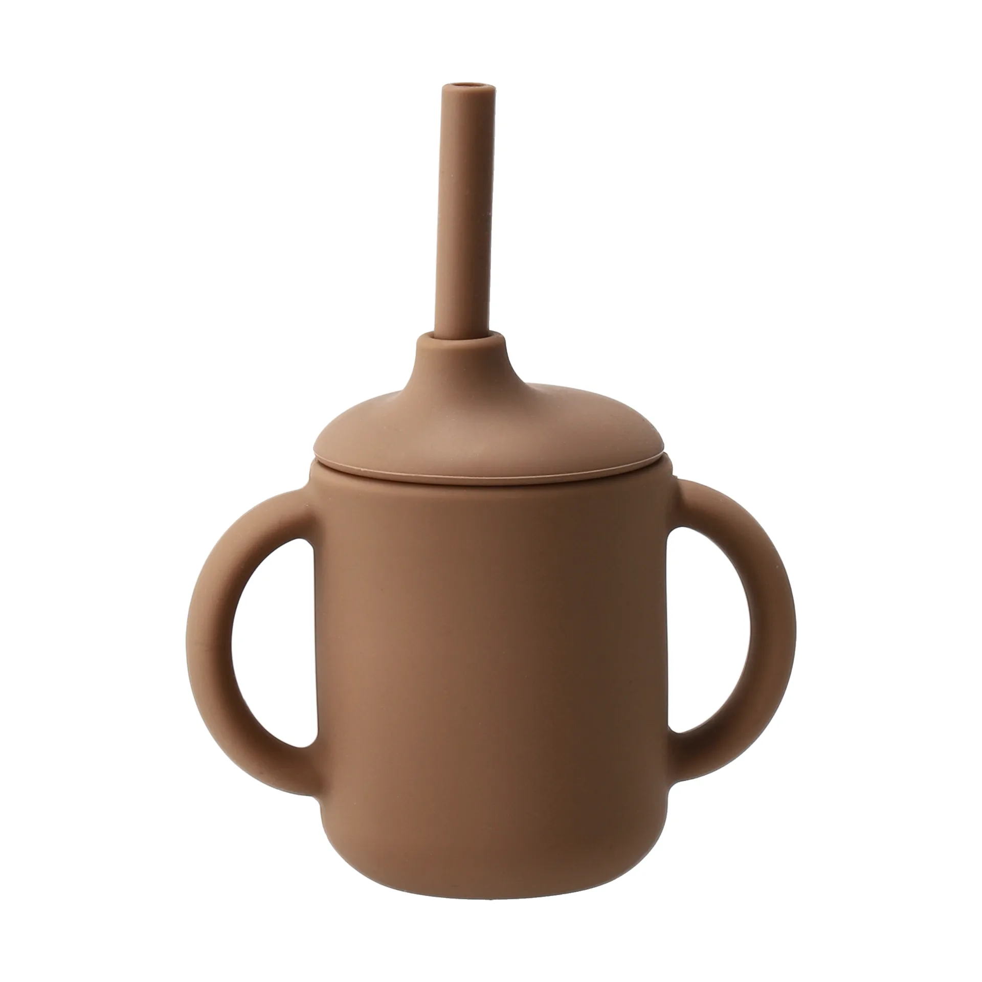 Taza con pajita Idun de silicona 120 ml, Hazel Scandi Living