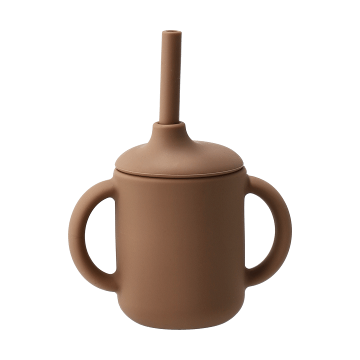 Taza con pajita Idun de silicona 120 ml - Hazel - Scandi Living