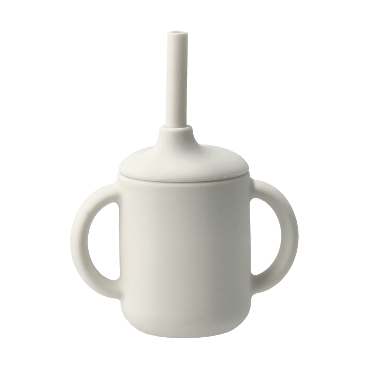 Taza con pajita Idun de silicona 120 ml, Vanilla Scandi Living