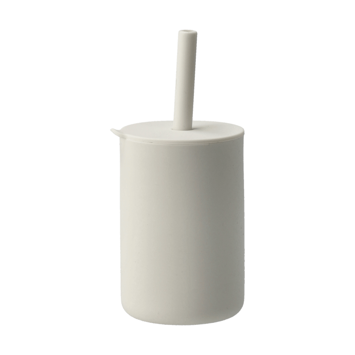 Taza con pajita Vega de silicona - Vanilla - Scandi Living