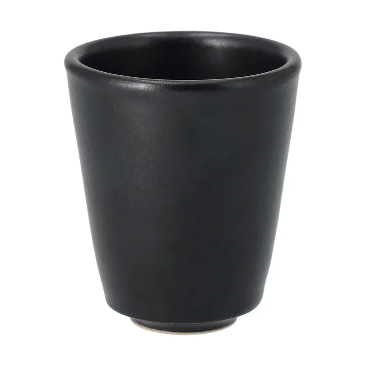 Taza de espresso Terra - Negro de gres, 6,5 cl - Scandi Living