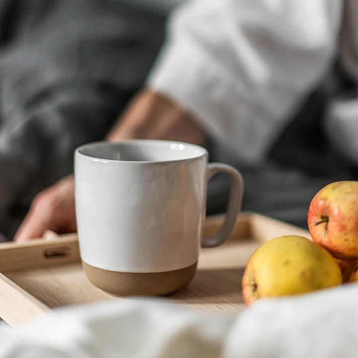 Taza Fossil 35 cl, blanco Scandi Living