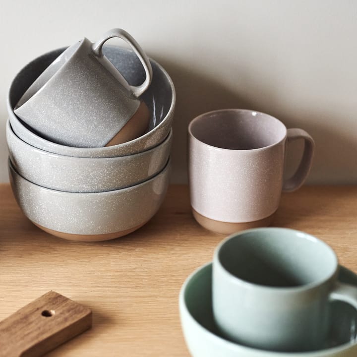 Taza Fossil 35 cl, Rosa Scandi Living