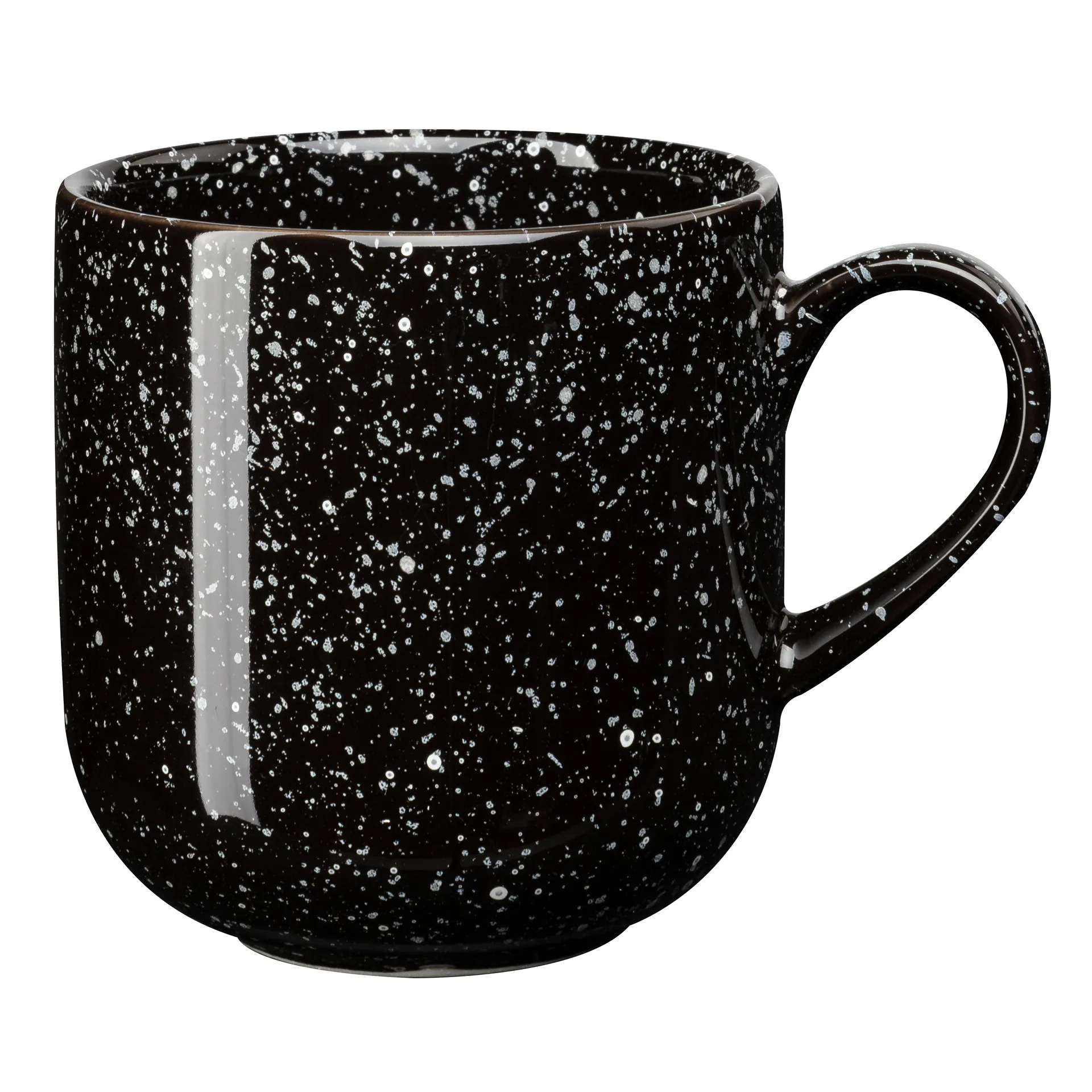 Taza Freckle 38 cl, Negro Scandi Living