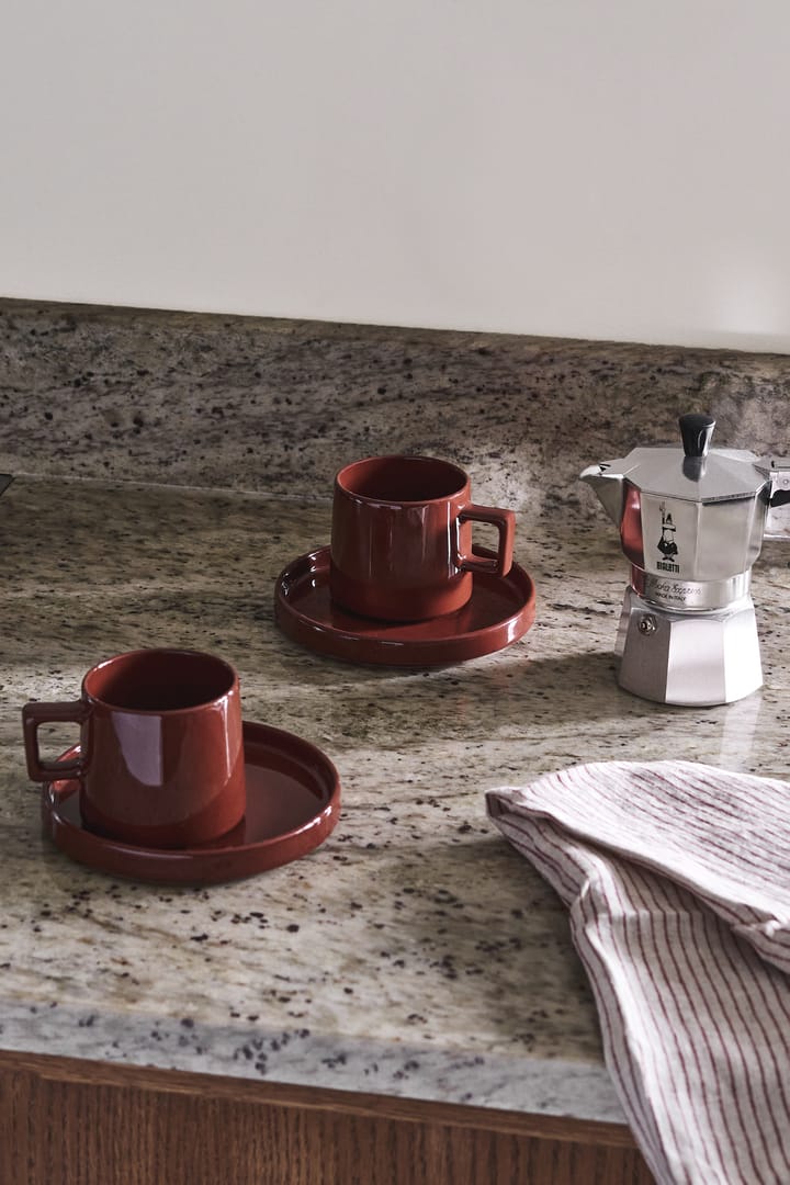 Taza Taper 30 cl, Rojo Scandi Living