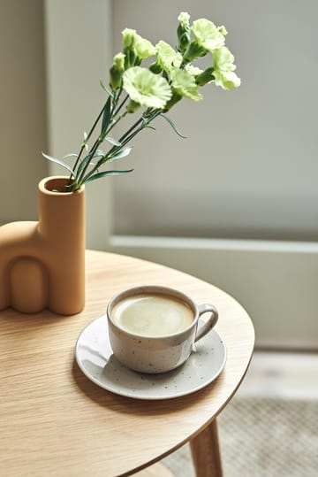 Taza y platillo Freckle 26 cl - Beige - Scandi Living
