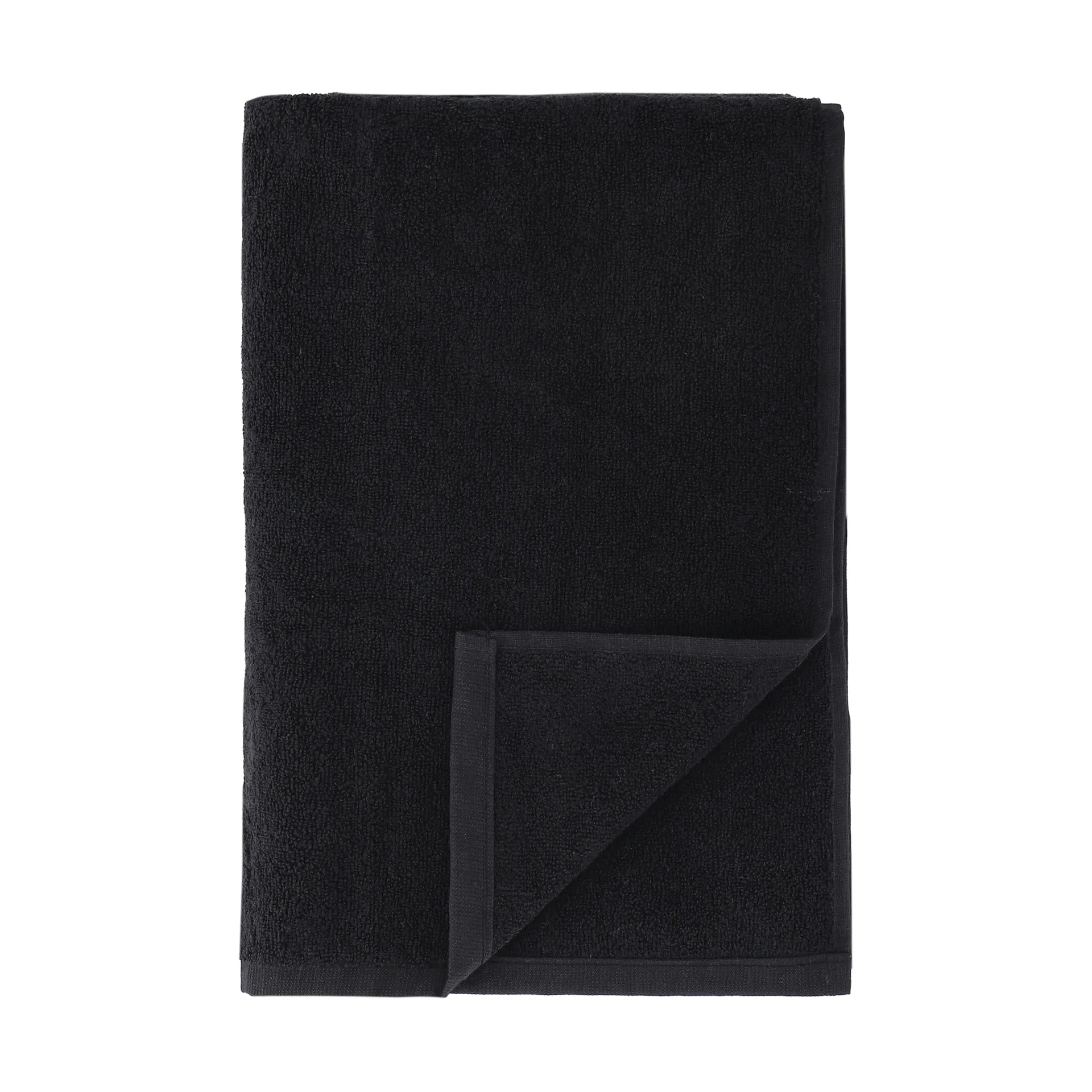 Toalla de baño Drift 100x150 cm, Negro Scandi Living