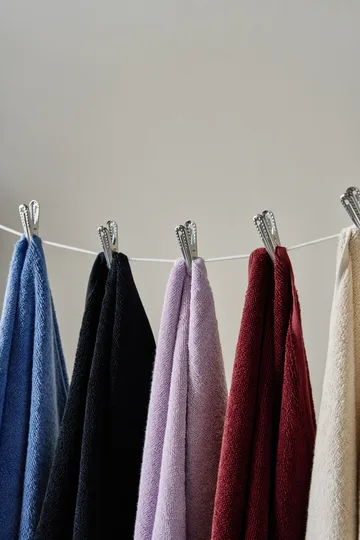 Toalla de baño Drift 100x150 cm - Negro - Scandi Living