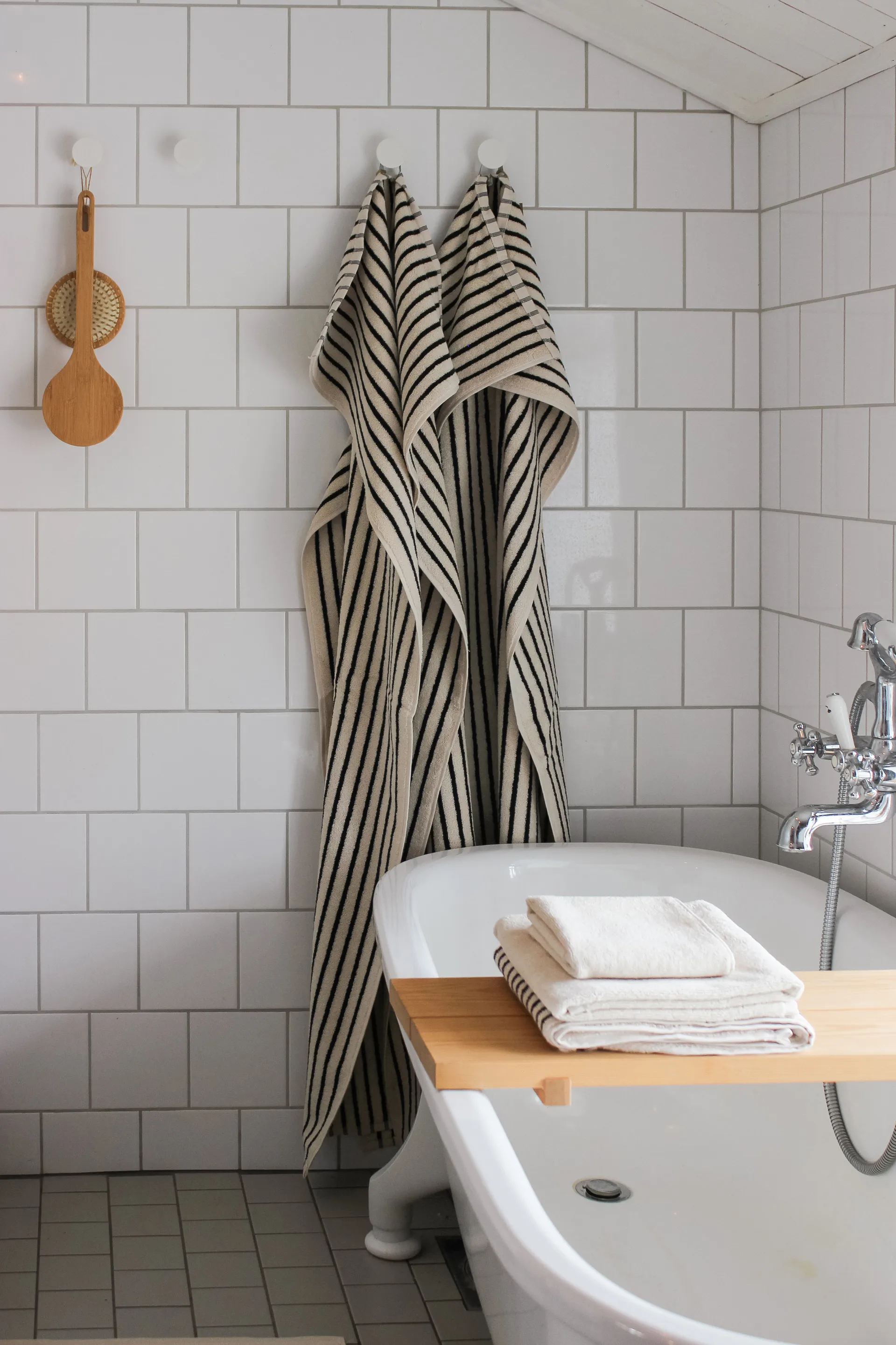 Toalla de baño Drift 70x140 cm, Blanco Scandi Living