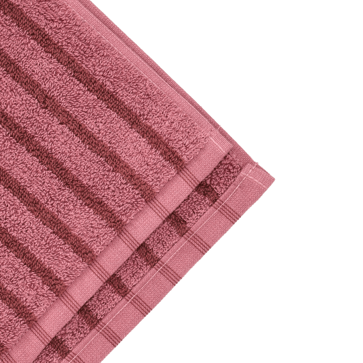 Toalla de baño Drift 70x140 cm, Rosa-rojo Scandi Living