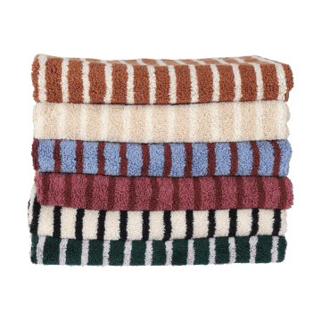 Toalla de baño Drift 70x140 cm - Rosa-rojo - Scandi Living