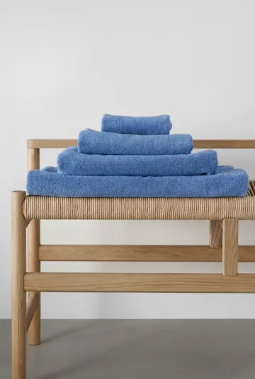Toalla de manos Drift 30x50 cm - Azul - Scandi Living