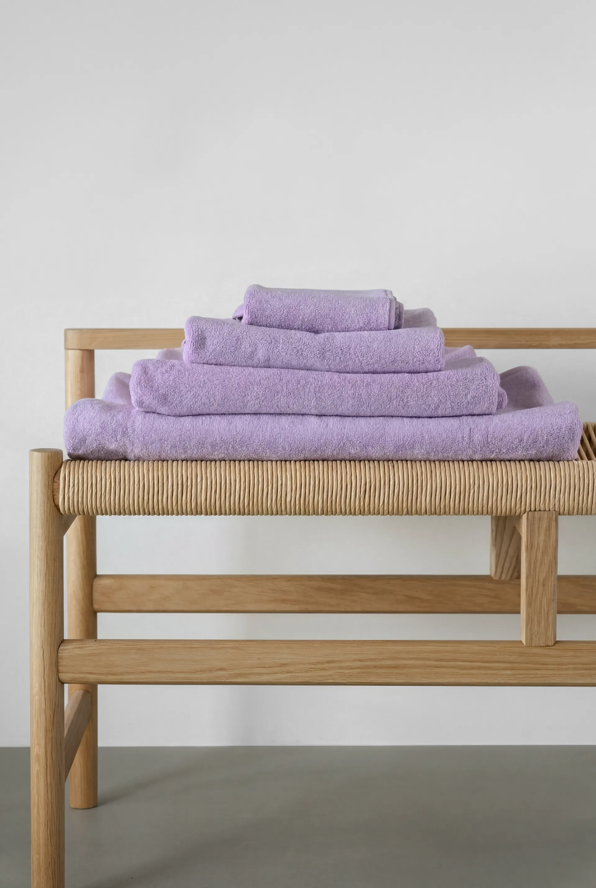 Toalla de manos Drift 30x50 cm, Púrpura Scandi Living