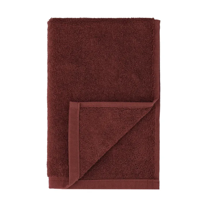 Toalla de manos Drift 30x50 cm - Rojo - Scandi Living