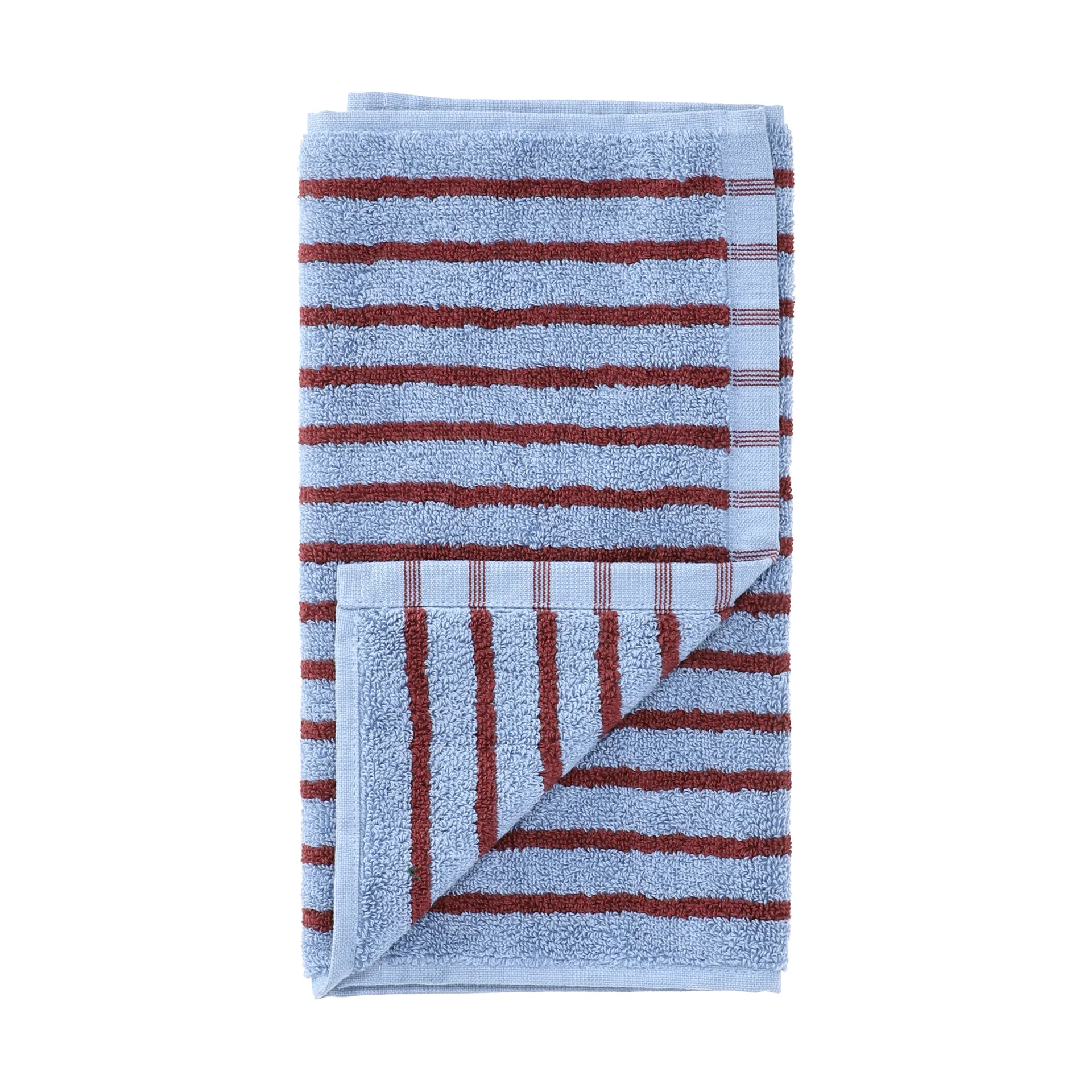 Toalla Drift 30x50 cm, Azul-rojo Scandi Living