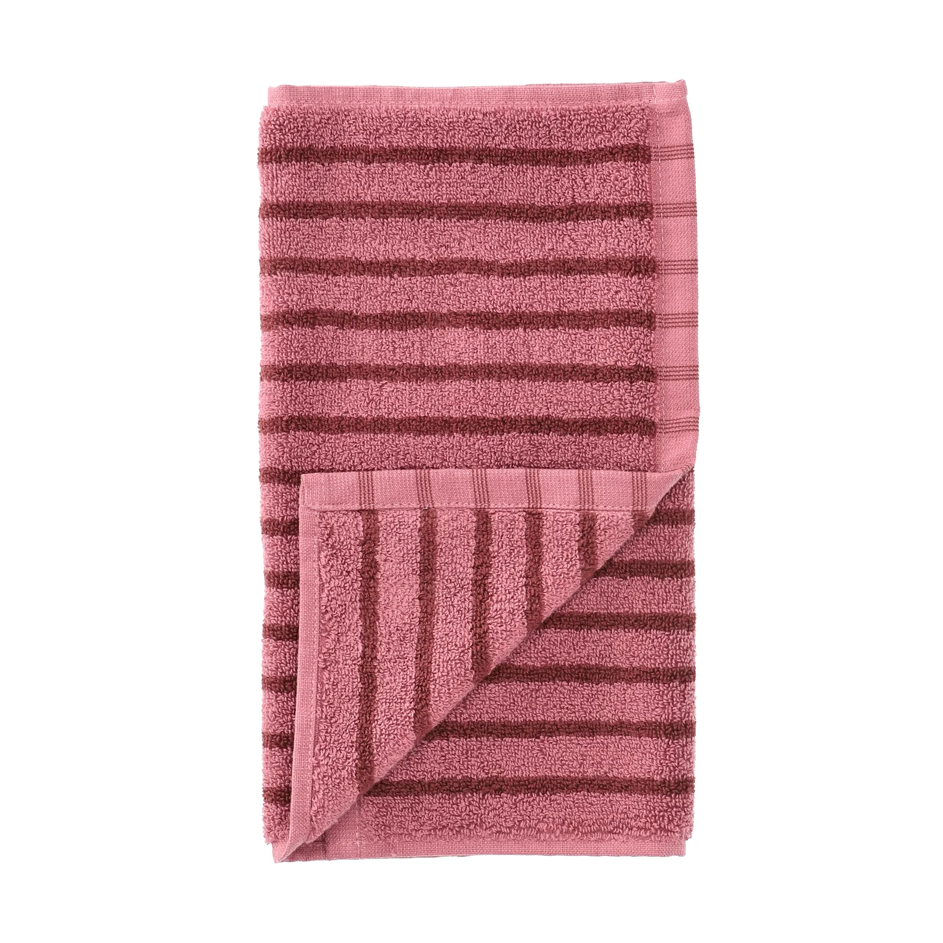 Toalla Drift 30x50 cm, Rosa-rojo Scandi Living