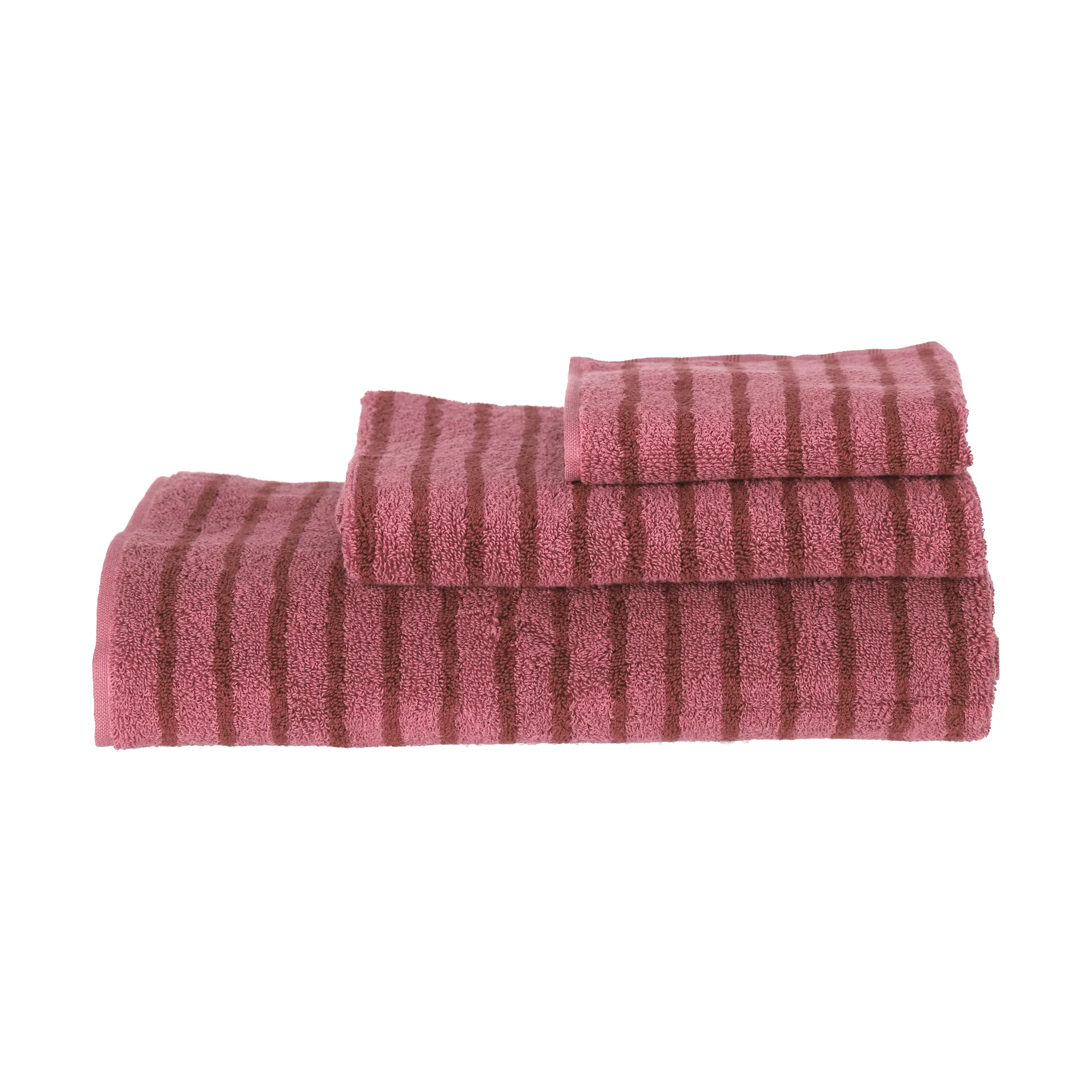 Toalla Drift 50x70 cm, Rosa-rojo Scandi Living
