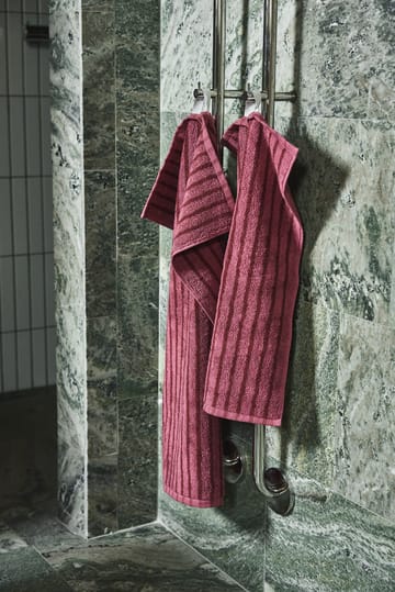 Toalla Drift 50x70 cm - Rosa-rojo - Scandi Living