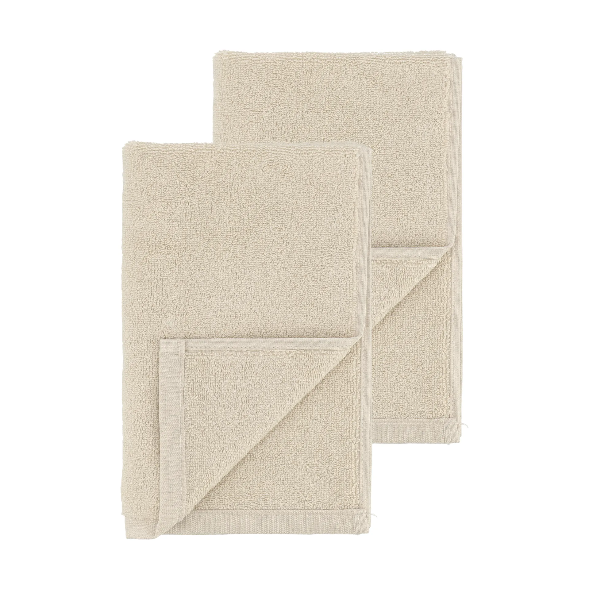 Toallas de baño Drift 100x150 cm, 2-pack - Blanco,  Scandi Living