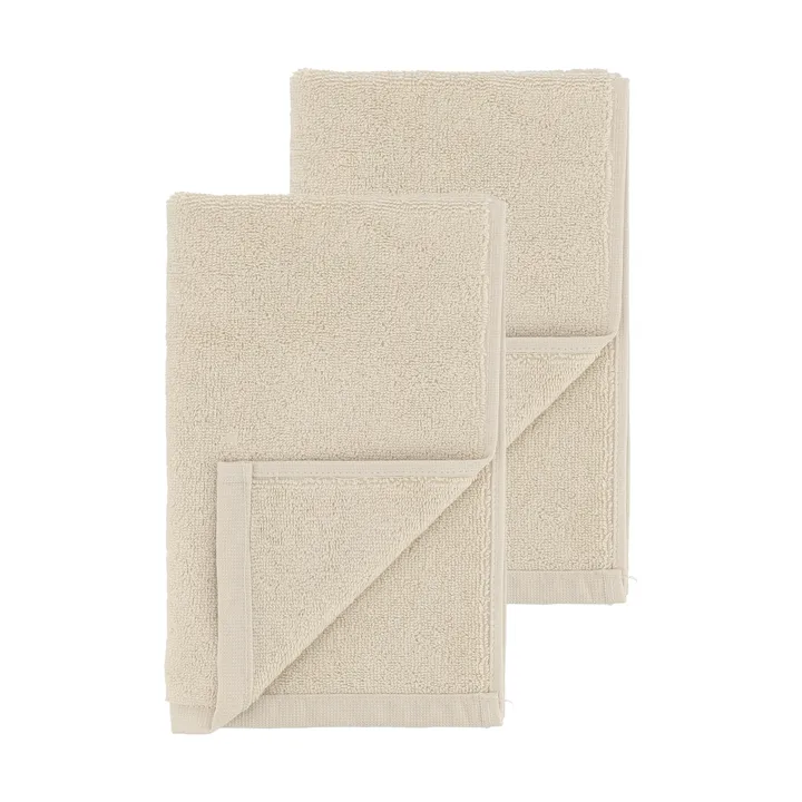 Toallas de baño Drift 100x150 cm, 2-pack - Blanco - Scandi Living