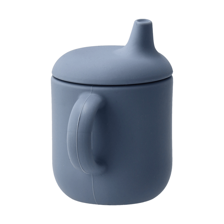 Vaso con boquilla Elvie silicona 180 ml, Blue Scandi Living
